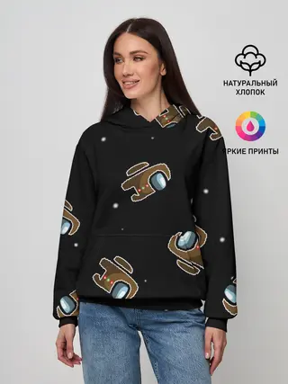 Женское худи / пряник among us