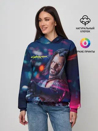 Женское худи / Cyberpunk 2077