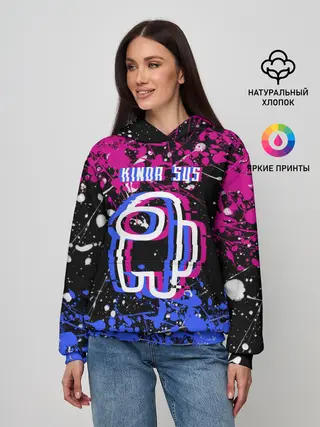 Женское худи / AMONG US.