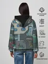 Женское худи / AMONG US - КАРТА