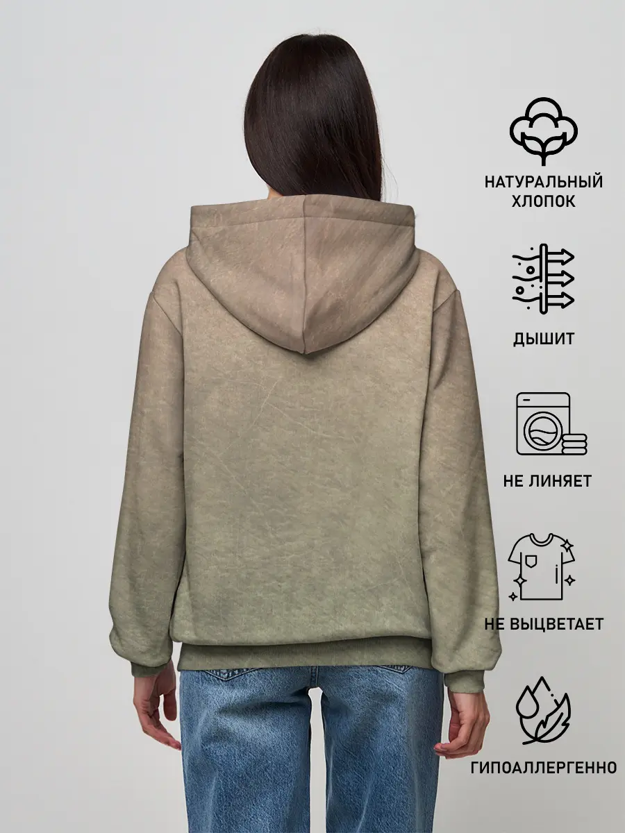 Женское худи / Пейзаж