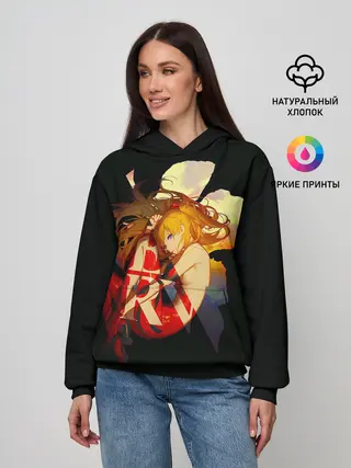 Женское худи / Аска Евангелион Nerv