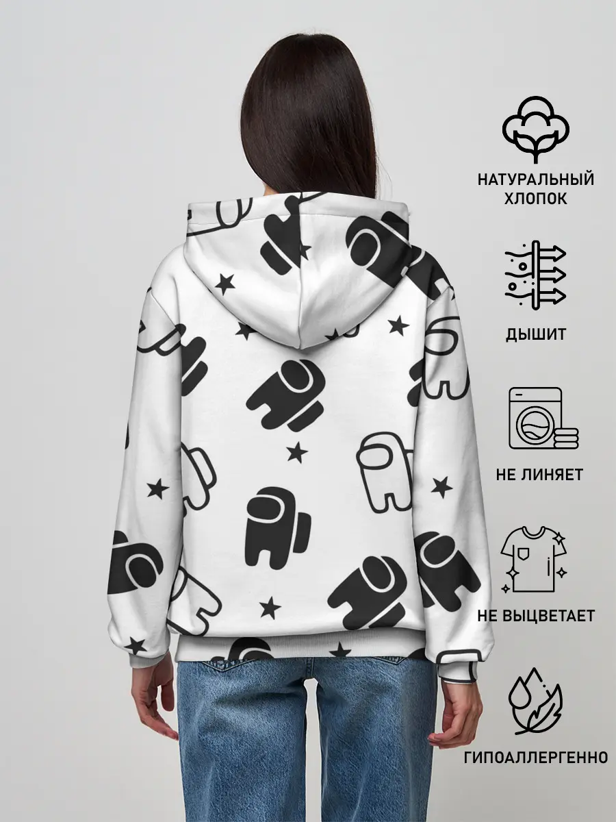 Женское худи / AMONG US