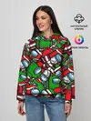 Женское худи / НОВОГОДНИЙ AMONG US