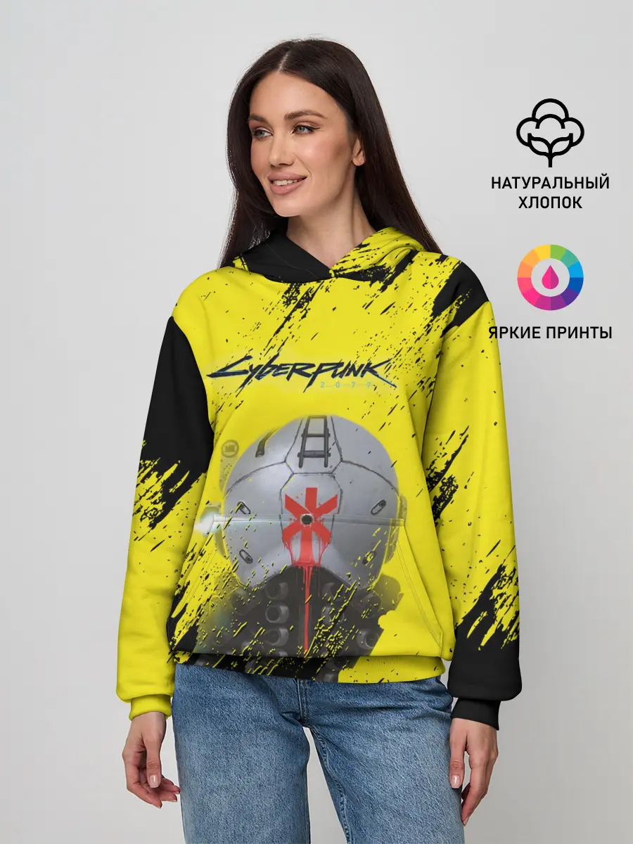 Женское худи / Cyberpunk 2077