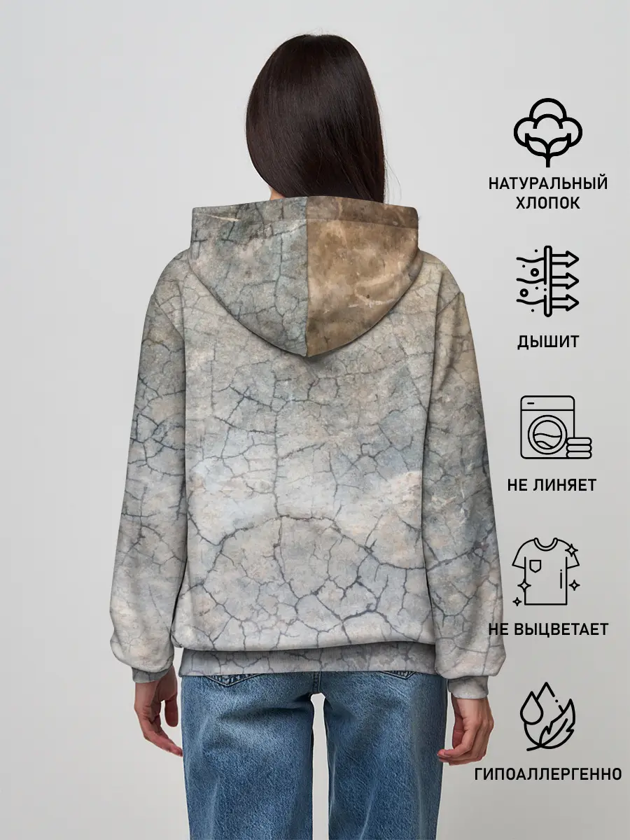 Женское худи / Бойцовый бультерьер