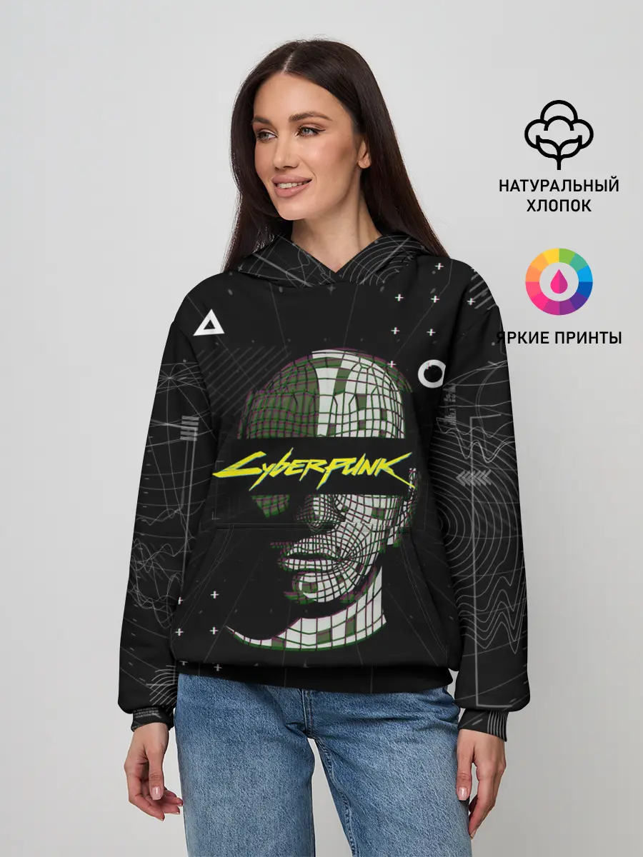 Женское худи / Cyberpunk 2077