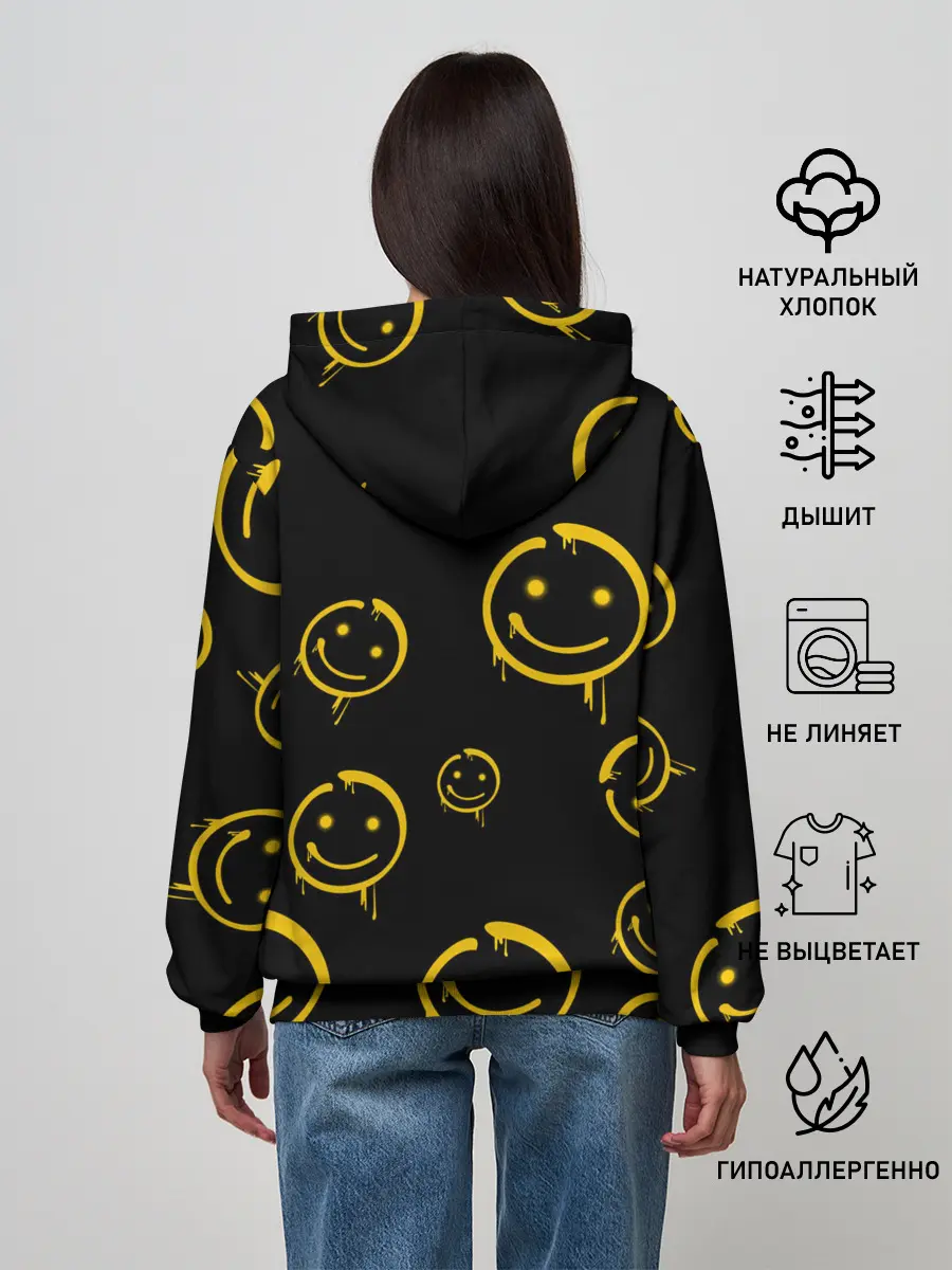 Женское худи / Смайл