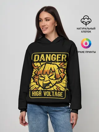 Женское худи / Зеницу Агацума HIGH VOLTAGE