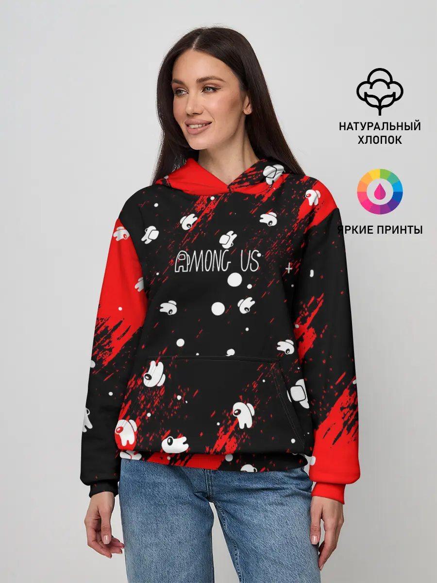 Женское худи / Among Us