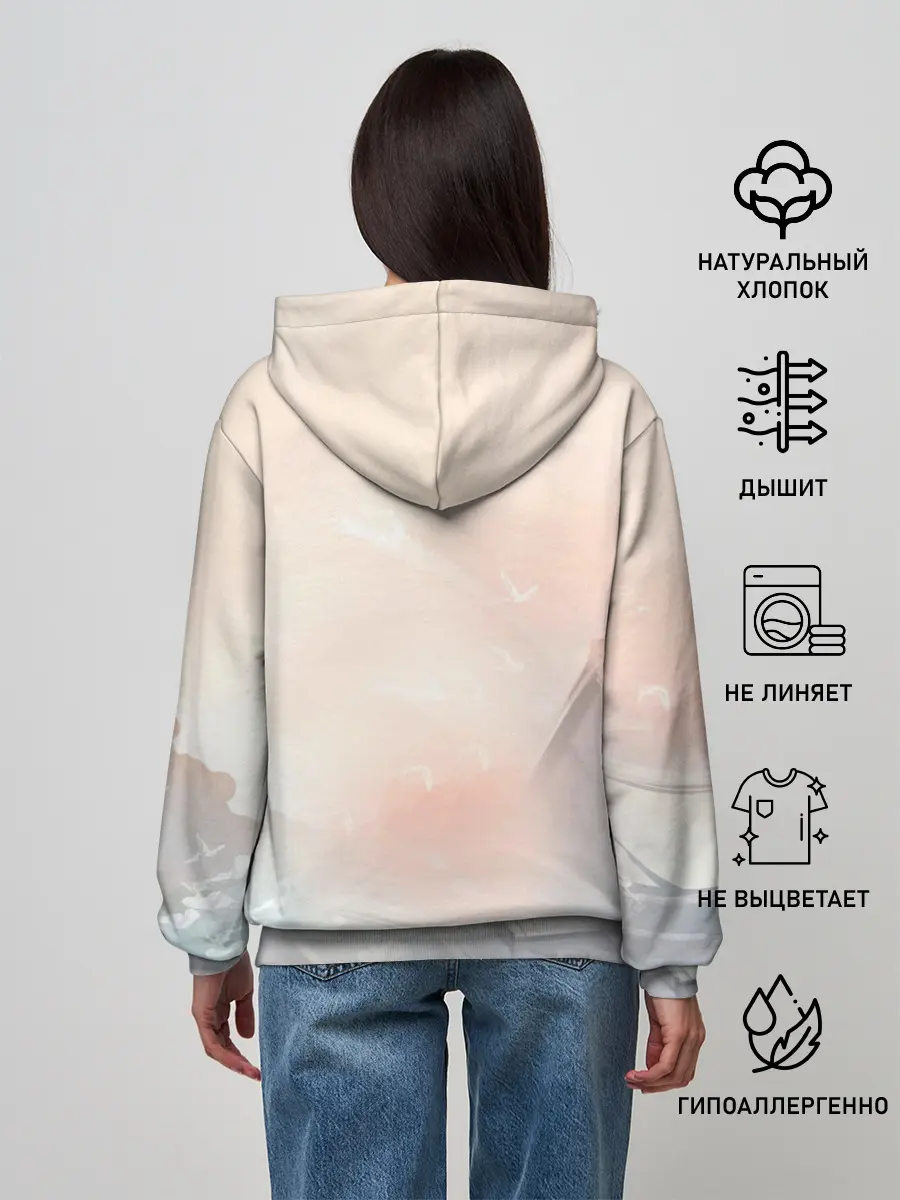 Женское худи / GENSHIN IMPACT Zhongli