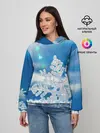 Женское худи / Снег