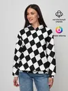 Женское худи / Клетки
