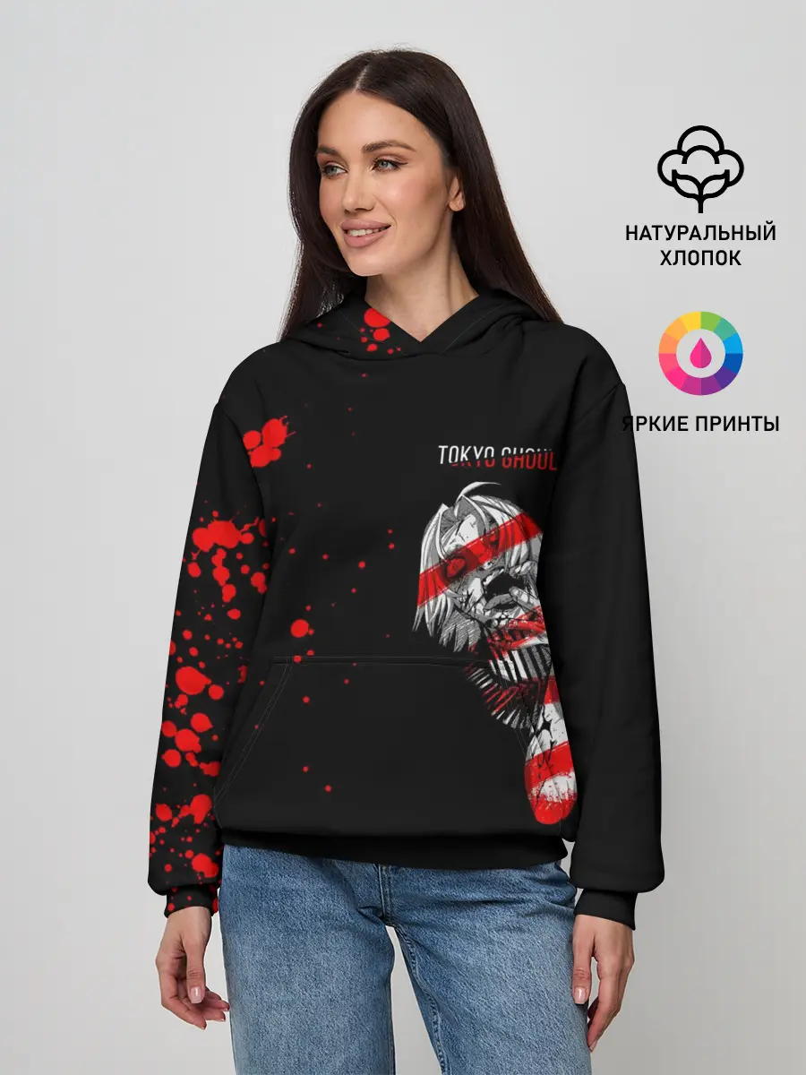 Женское худи / Курео Мадо горизонтальный