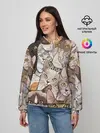 Женское худи / Котики