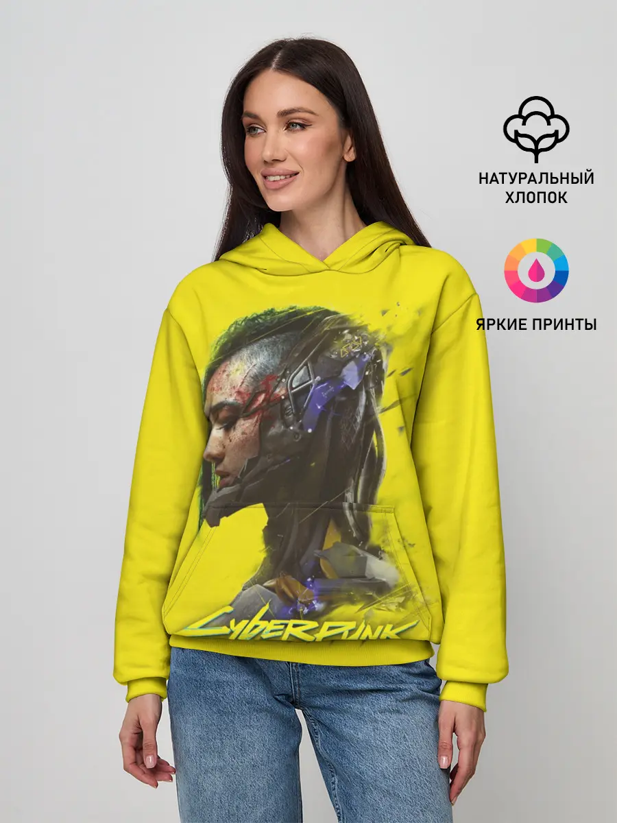 Женское худи / Киберпанк 2077