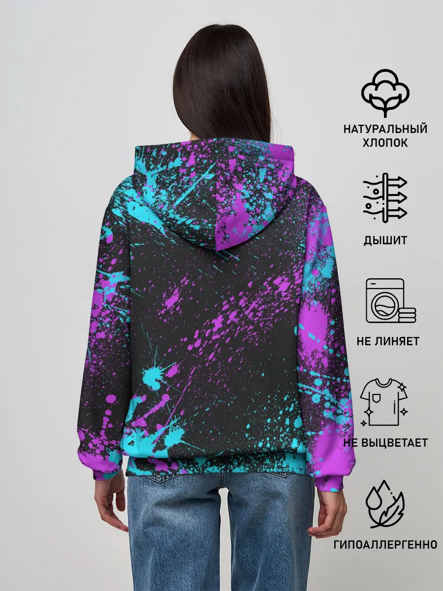 Женское худи / Siren Head - Ultra Glitch