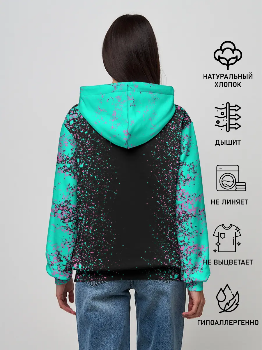 Женское худи / Единорог