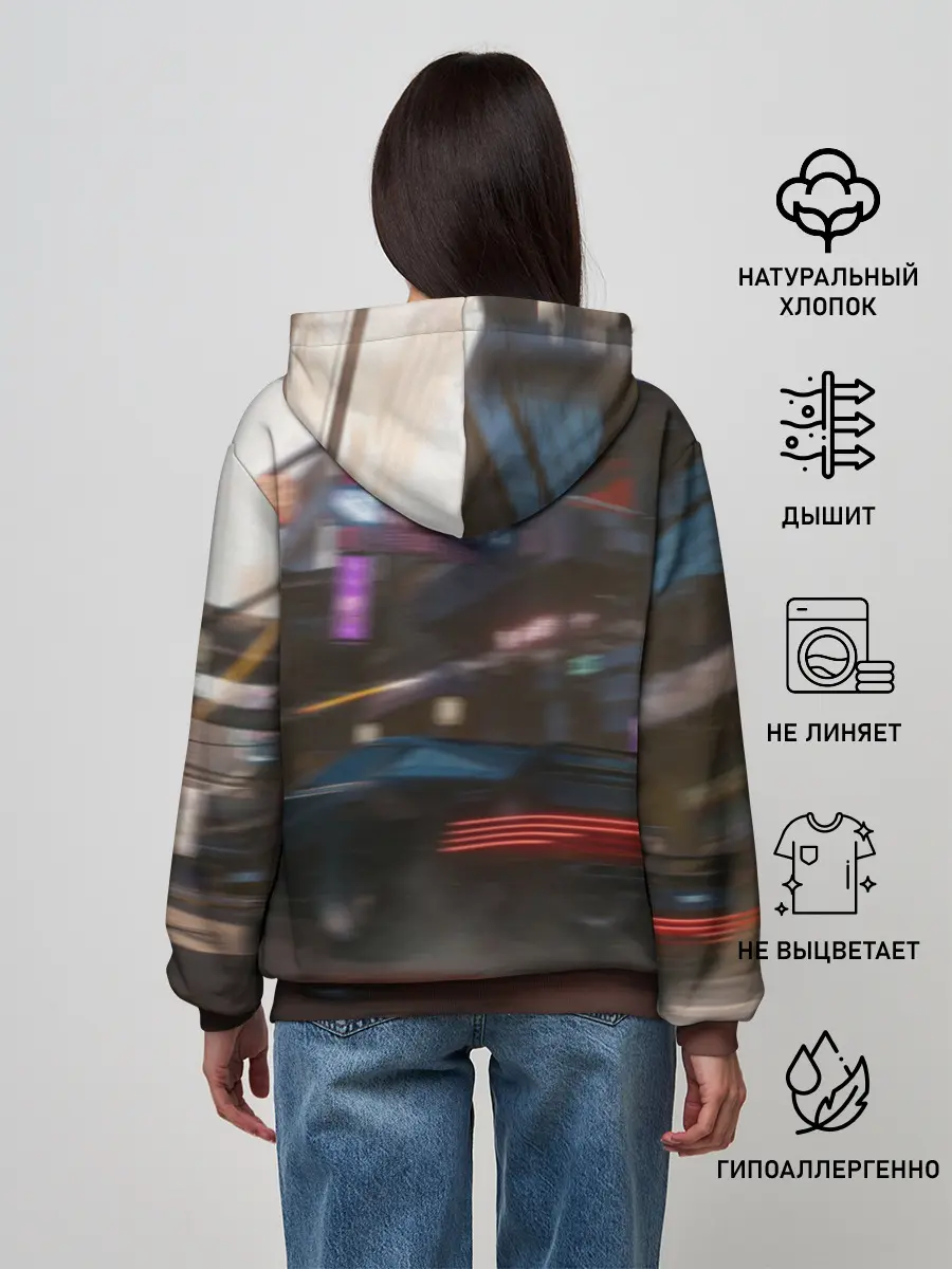 Женское худи / Cyberpunk 2077