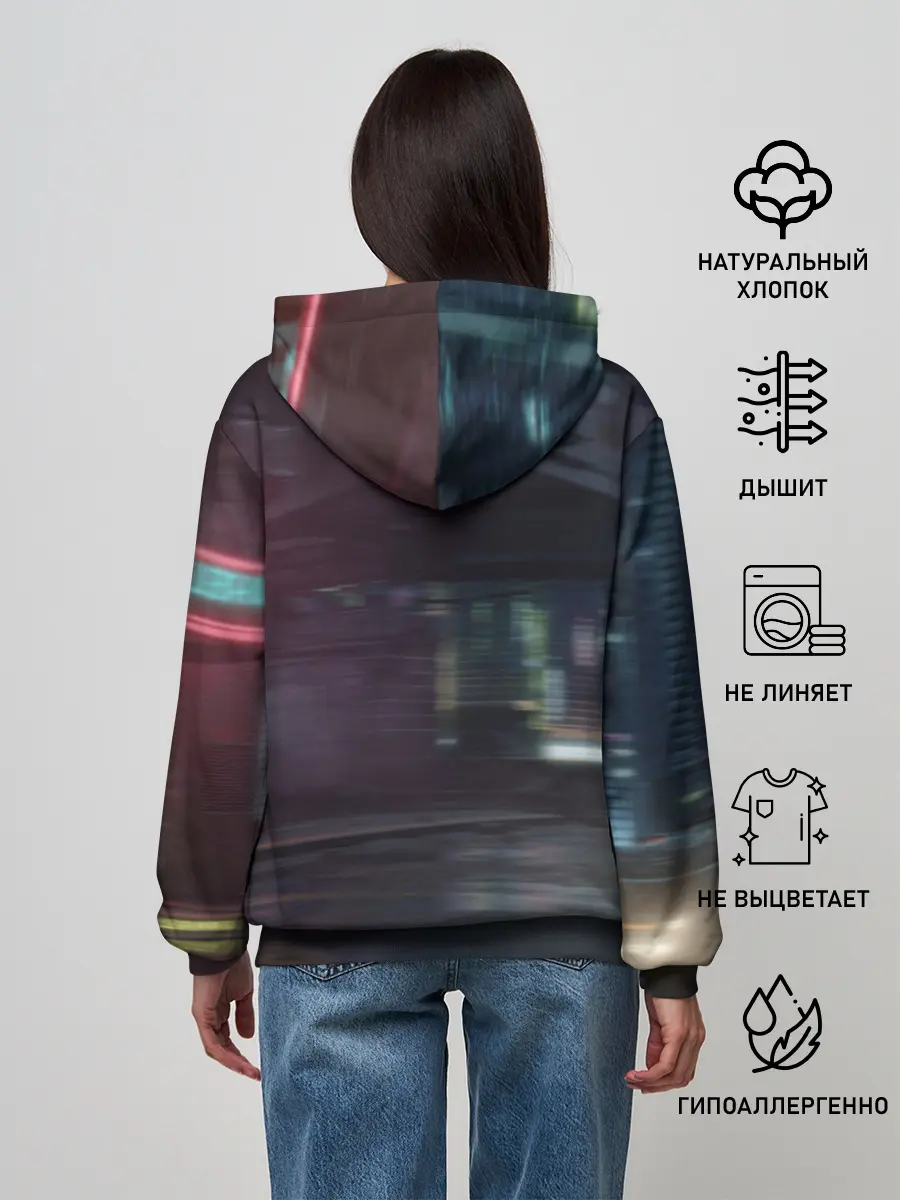 Женское худи / Cyberpunk 2077