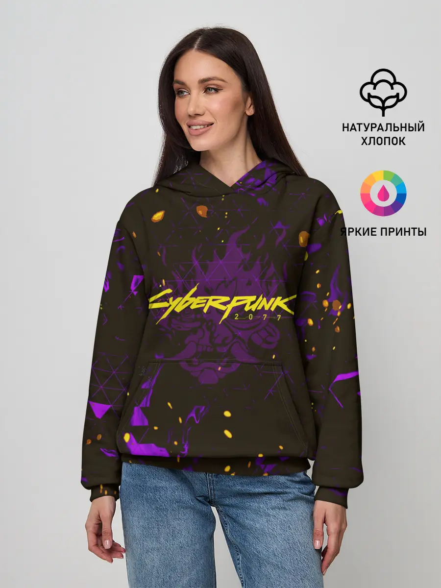 Женское худи / Cyberpunk 2077