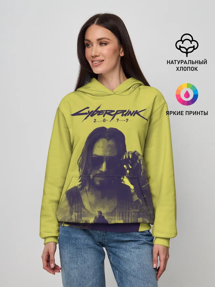 Женское худи / Cyberpunk 2077