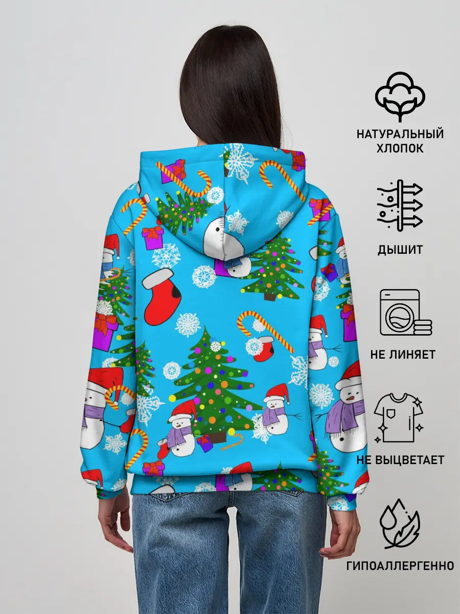 Женское худи / Новый год