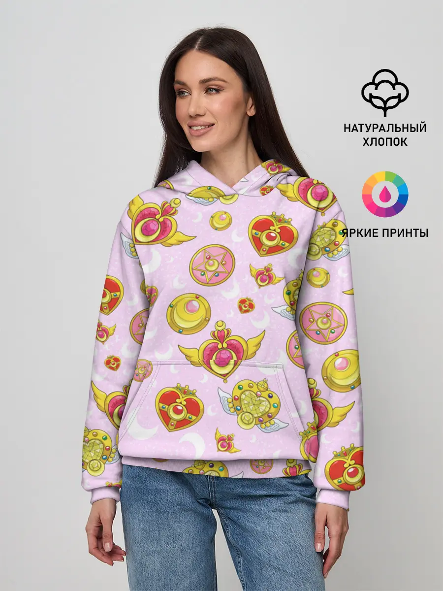 Женское худи / Сейлор Мун