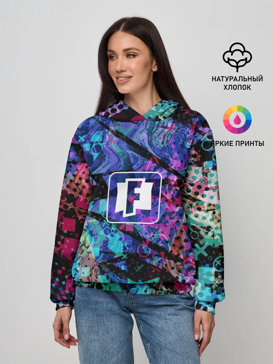 Женское худи / Fortnite