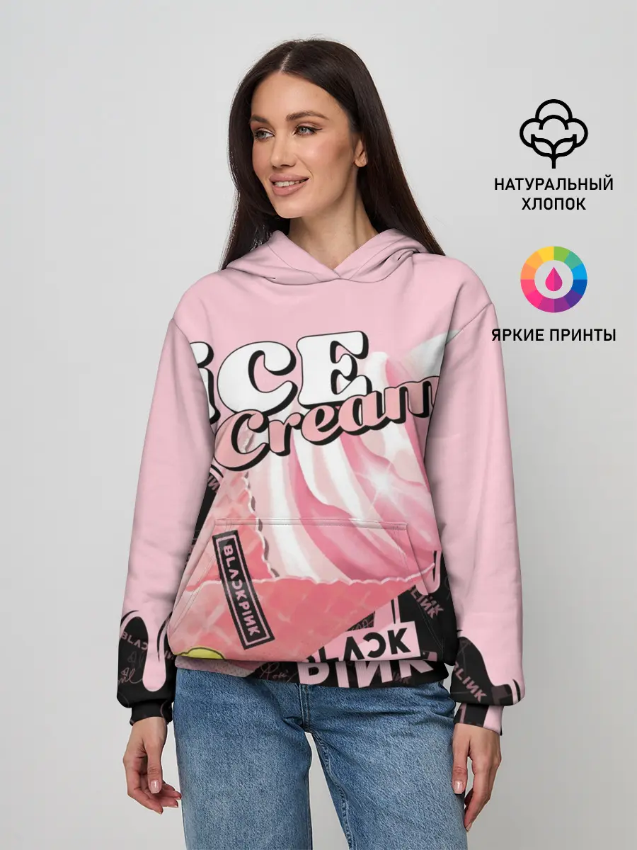 Женское худи / BLACKPINK ICE CREAM