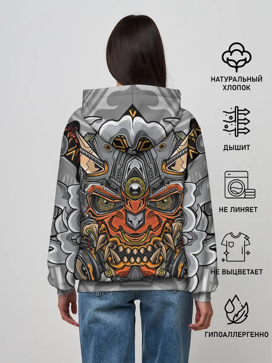 Женское худи / Cyber Samurai