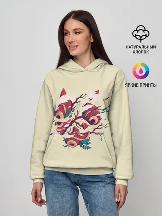 Женское худи / Сердце Унесенные призраками