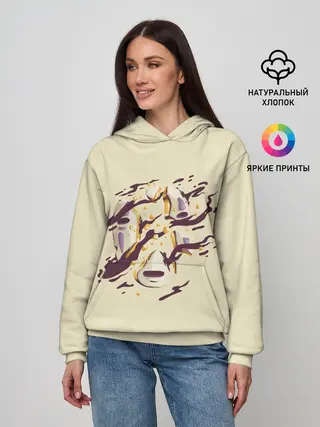 Женское худи / Маска Безликого раскололась