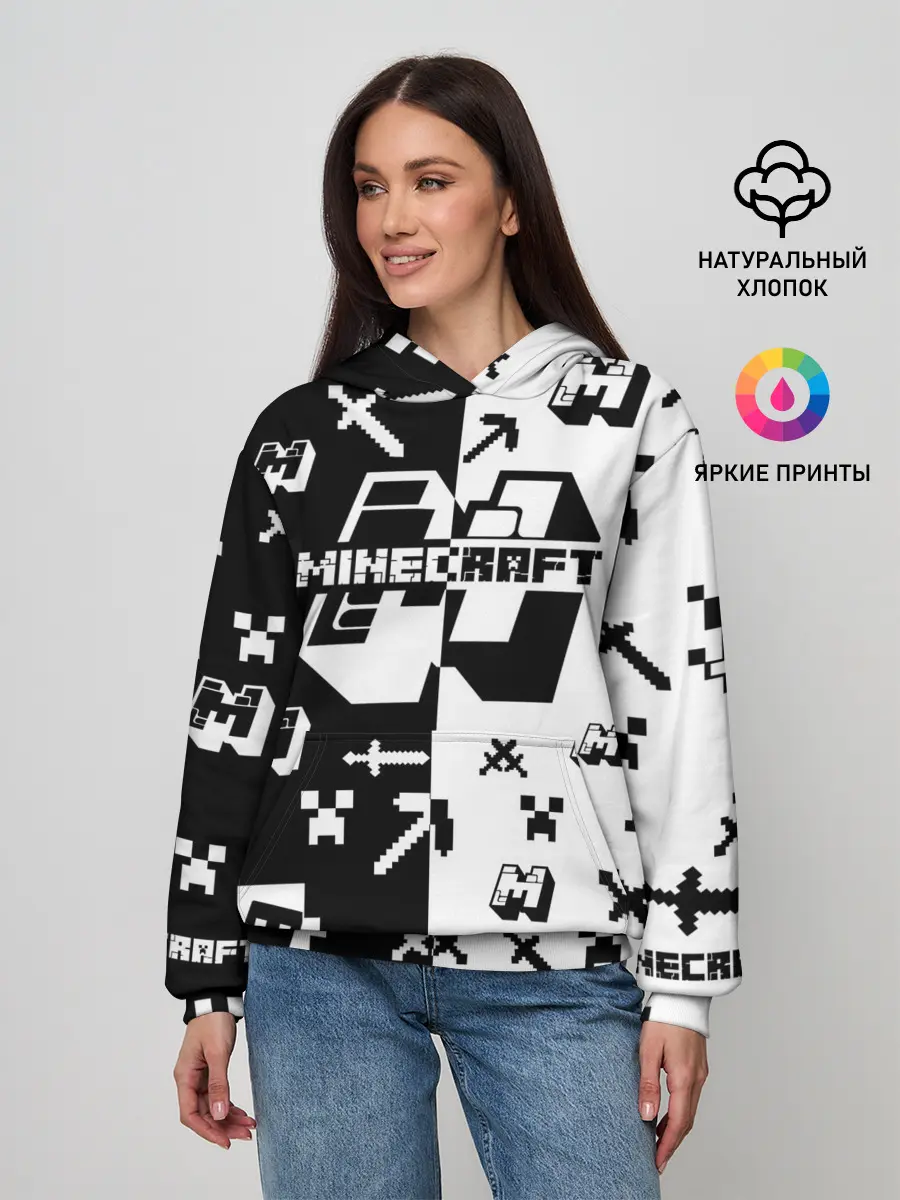 Женское худи / Minecraft