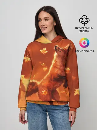 Женское худи / Лисенок