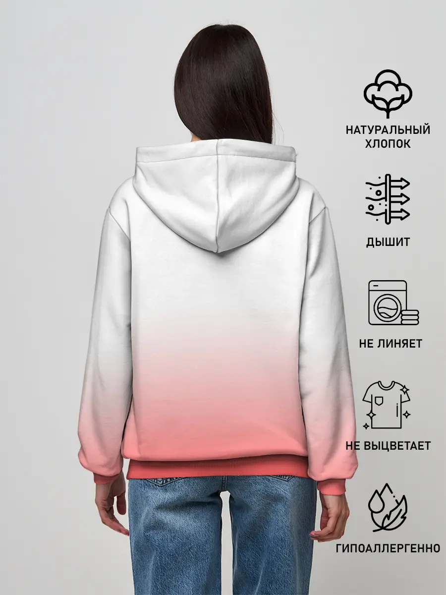 Женское худи / Я люблю свою бабулю