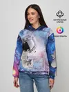 Женское худи / Космонавт