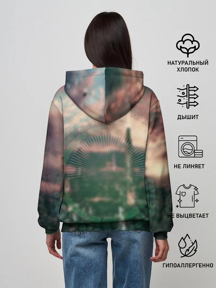 Женское худи / АСКА в своем костюме пилота