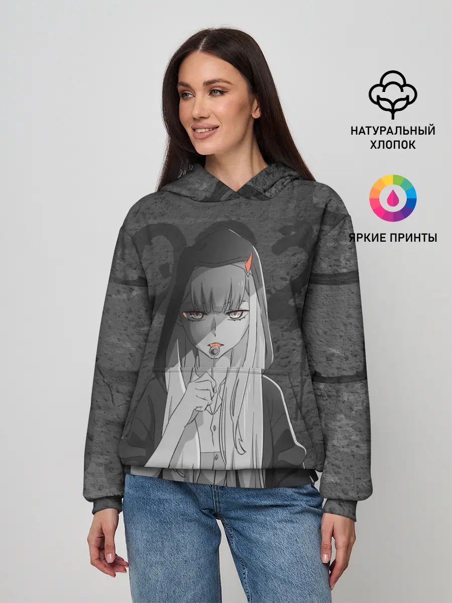 Женское худи / Zero Two Меланхолия