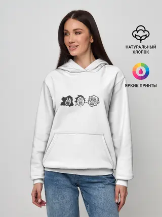 Женское худи / герои аниме