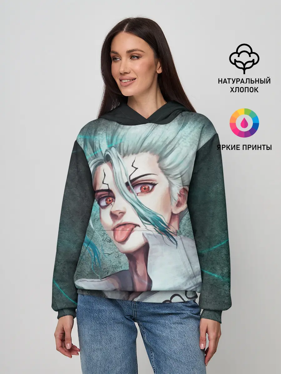 Женское худи / Доктор Стоун