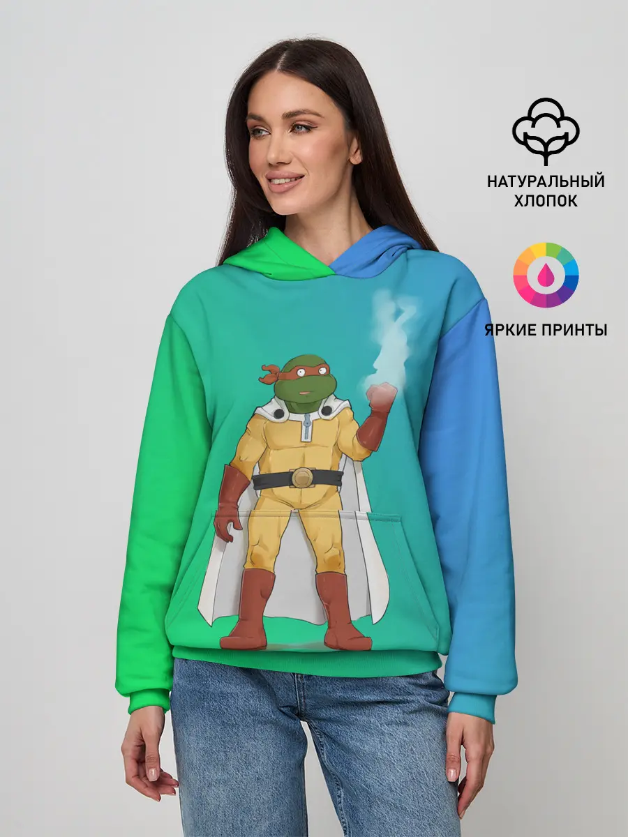 Женское худи / Сайтама | One Punch Man