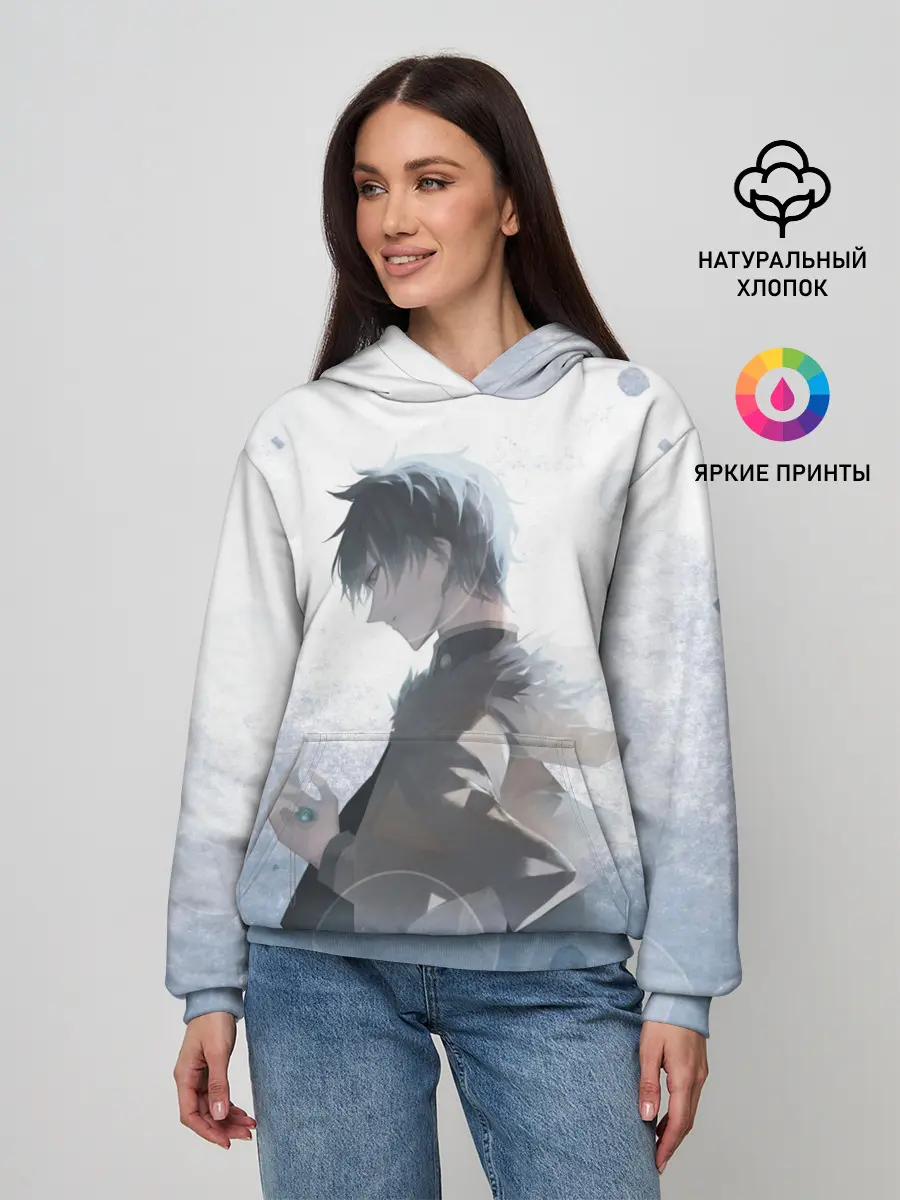 Женское худи / Yuno Black Clover