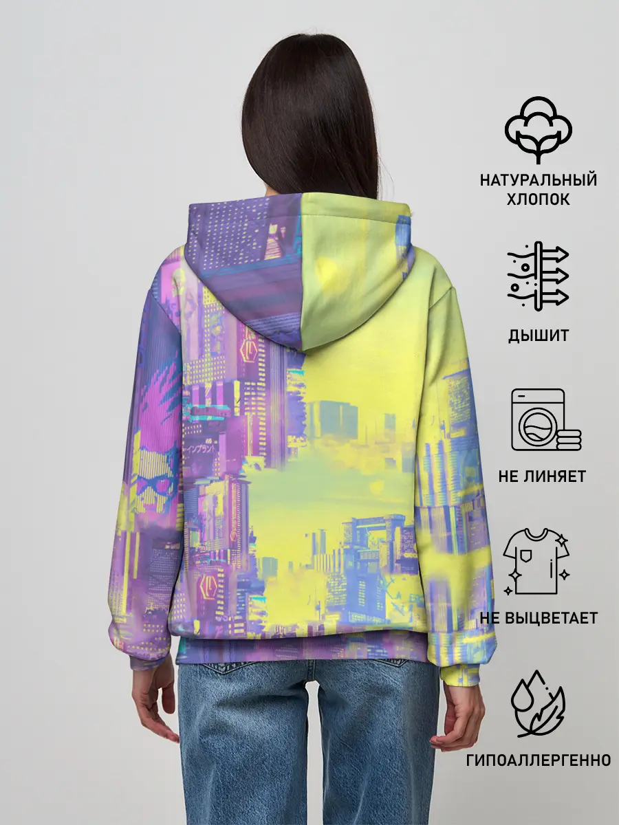 Женское худи / Cyberpunk 2077