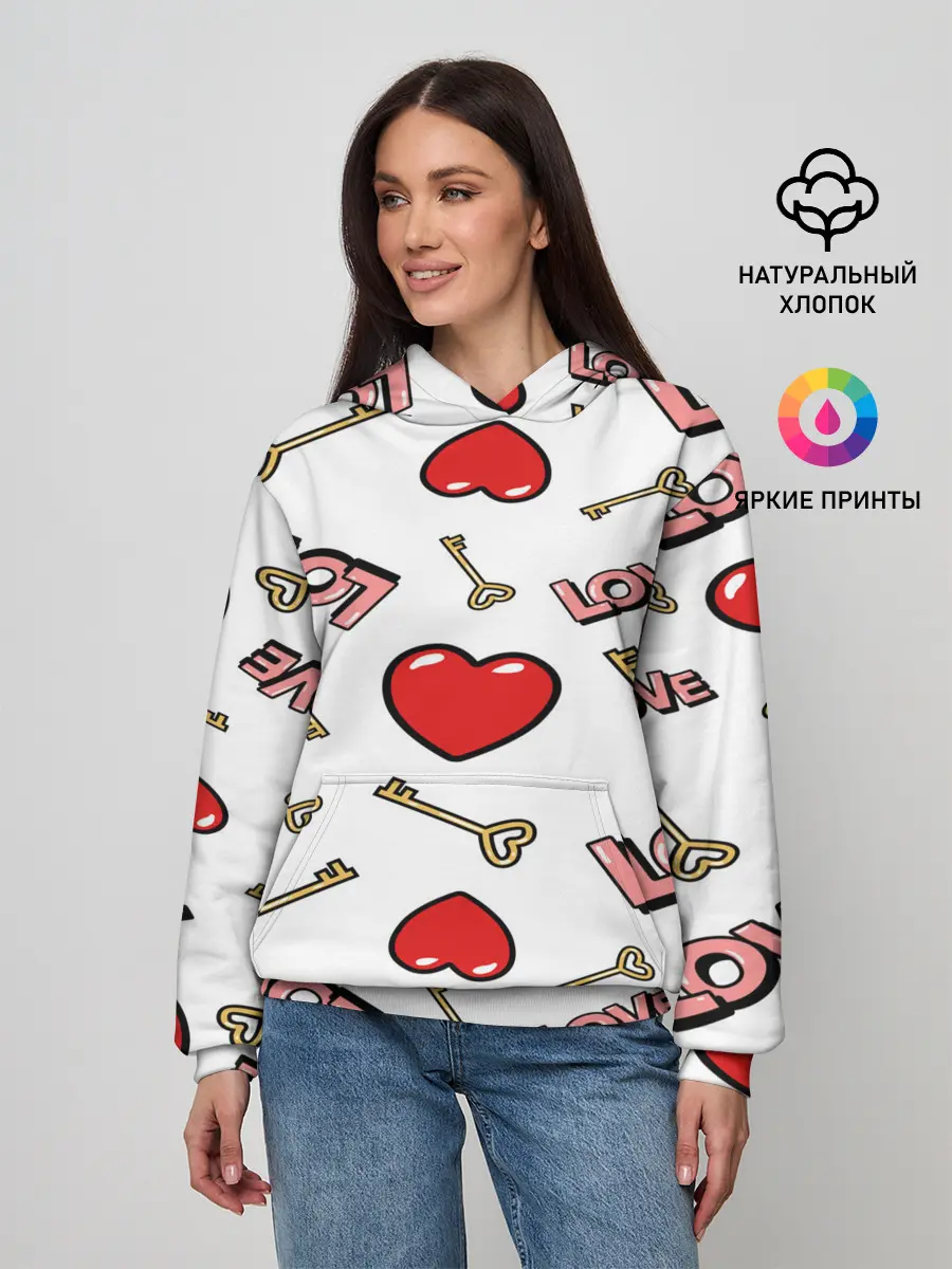 Женское худи / Valentines Day