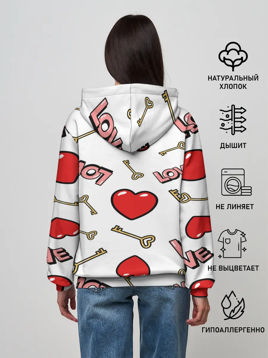 Женское худи / Valentines Day