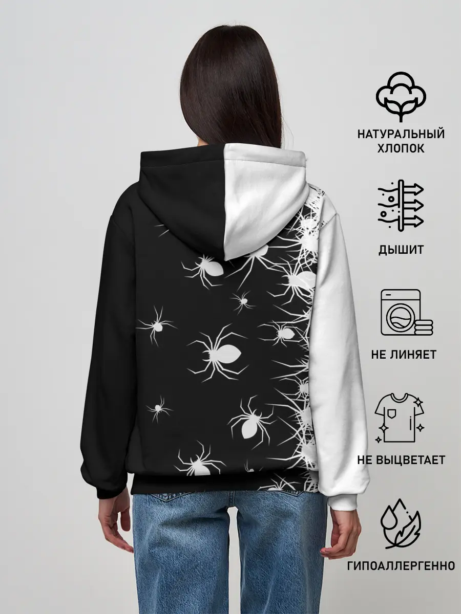Женское худи / Пауки