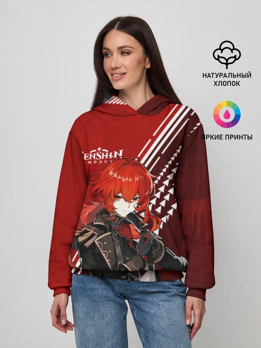 Женское худи / Genshin Impact