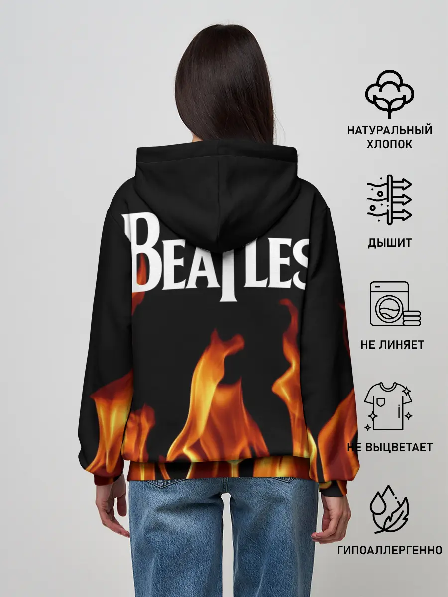 Женское худи / The Beatles