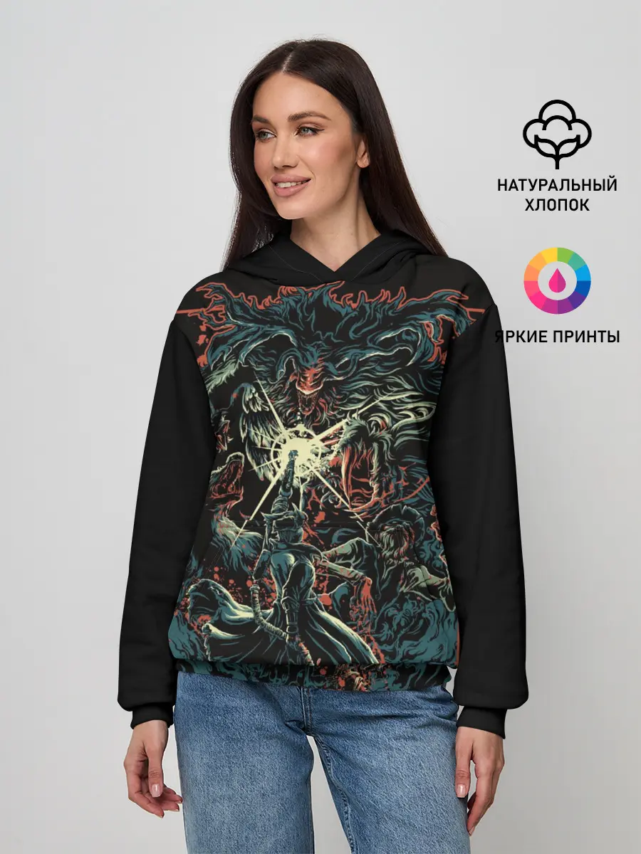 Женское худи / Bloodborne